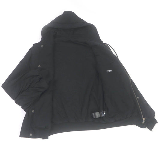 BALENCIAGA Bomber jacket 657115 Outer: 100% cotton, Filling: 100% polyester, Lining: 100% polyester black mens XXS Used Authentic
