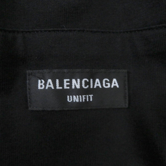 BALENCIAGA Bomber jacket 657115 Outer: 100% cotton, Filling: 100% polyester, Lining: 100% polyester black mens XXS Used Authentic