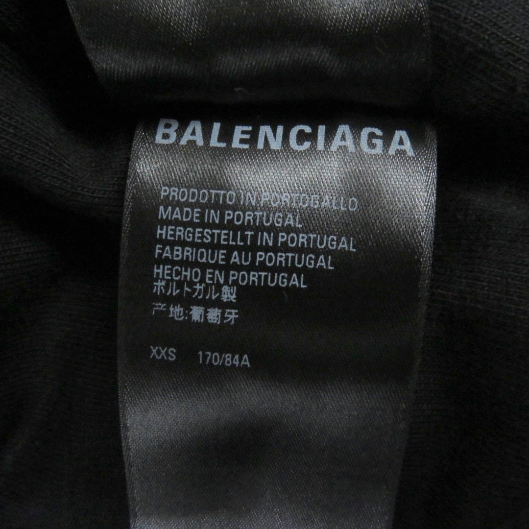 BALENCIAGA Bomber jacket 657115 Outer: 100% cotton, Filling: 100% polyester, Lining: 100% polyester black mens XXS Used Authentic