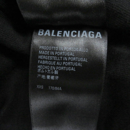 BALENCIAGA Bomber jacket 657115 Outer: 100% cotton, Filling: 100% polyester, Lining: 100% polyester black mens XXS Used Authentic