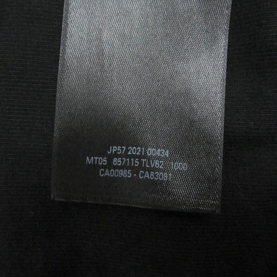 BALENCIAGA Bomber jacket 657115 Outer: 100% cotton, Filling: 100% polyester, Lining: 100% polyester black mens XXS Used Authentic
