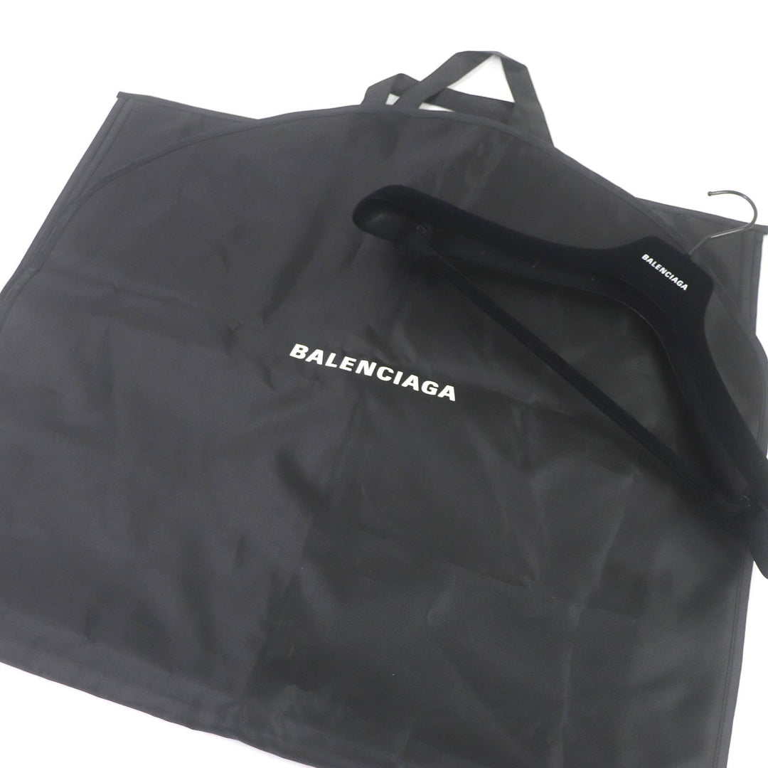 BALENCIAGA Bomber jacket 657115 Outer: 100% cotton, Filling: 100% polyester, Lining: 100% polyester black mens XXS Used Authentic