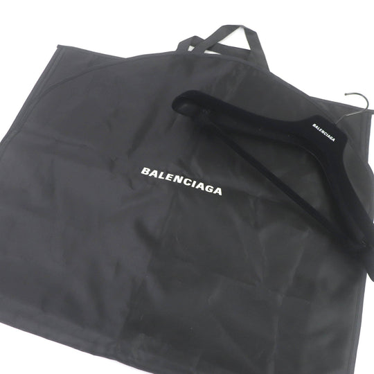 BALENCIAGA Bomber jacket 657115 Outer: 100% cotton, Filling: 100% polyester, Lining: 100% polyester black mens XXS Used Authentic