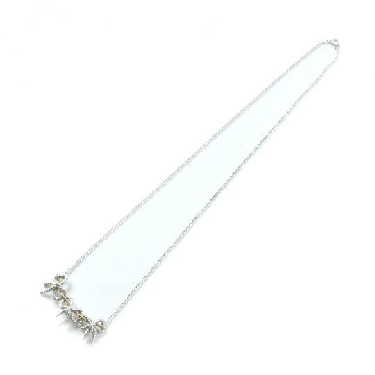 TIFFANY&Co. Necklace Main: SV925, Part: 750 Silver gold Women Used Authentic