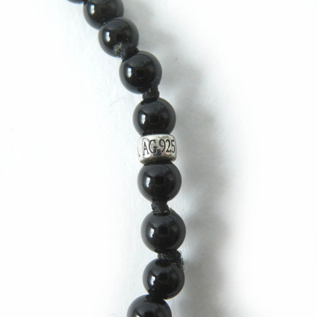 TIFFANY&Co. Necklace Main: Onyx, Main: SV925 Black Silver Ziegfeld Collection Necklace Women Used Authentic