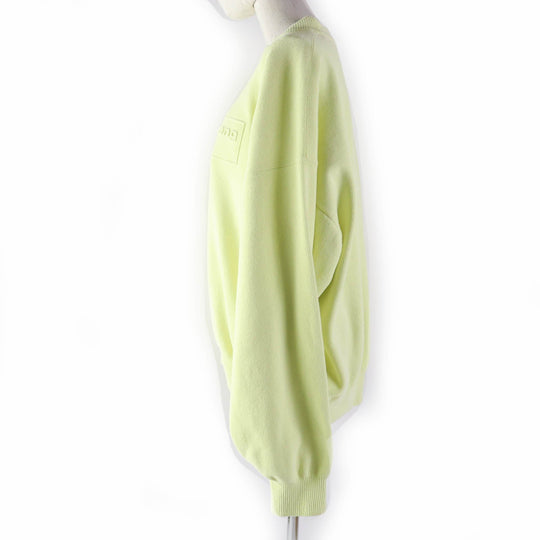 Alexander Wang knit 1KC323107 polyester Fluorescent Yellow Women S Used Authentic