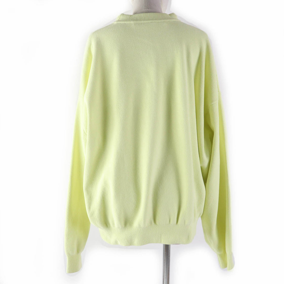 Alexander Wang knit 1KC323107 polyester Fluorescent Yellow Women S Used Authentic
