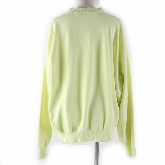 Alexander Wang knit 1KC323107 polyester Fluorescent Yellow Women S Used Authentic