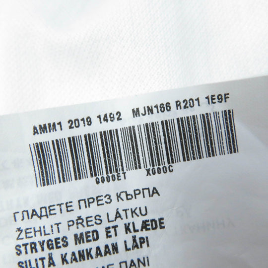 MIUMIU Short sleeve polo shirt Main: 100% cotton, Part: 100% silk white Women S Used Authentic