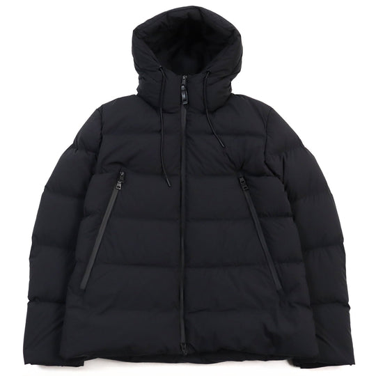 DUNO Down jacket KM630E Outer: 83% polyamide (nylon), Outer: 17% polyurethane, Lining: 100% polyamide (nylon), Filling: 90% down, Filling: 10% feather black LICOSA JUMP mens 50 Used Authentic