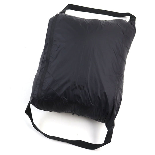 DUNO Down jacket KM630E Outer: 83% polyamide (nylon), Outer: 17% polyurethane, Lining: 100% polyamide (nylon), Filling: 90% down, Filling: 10% feather black LICOSA JUMP mens 50 Used Authentic