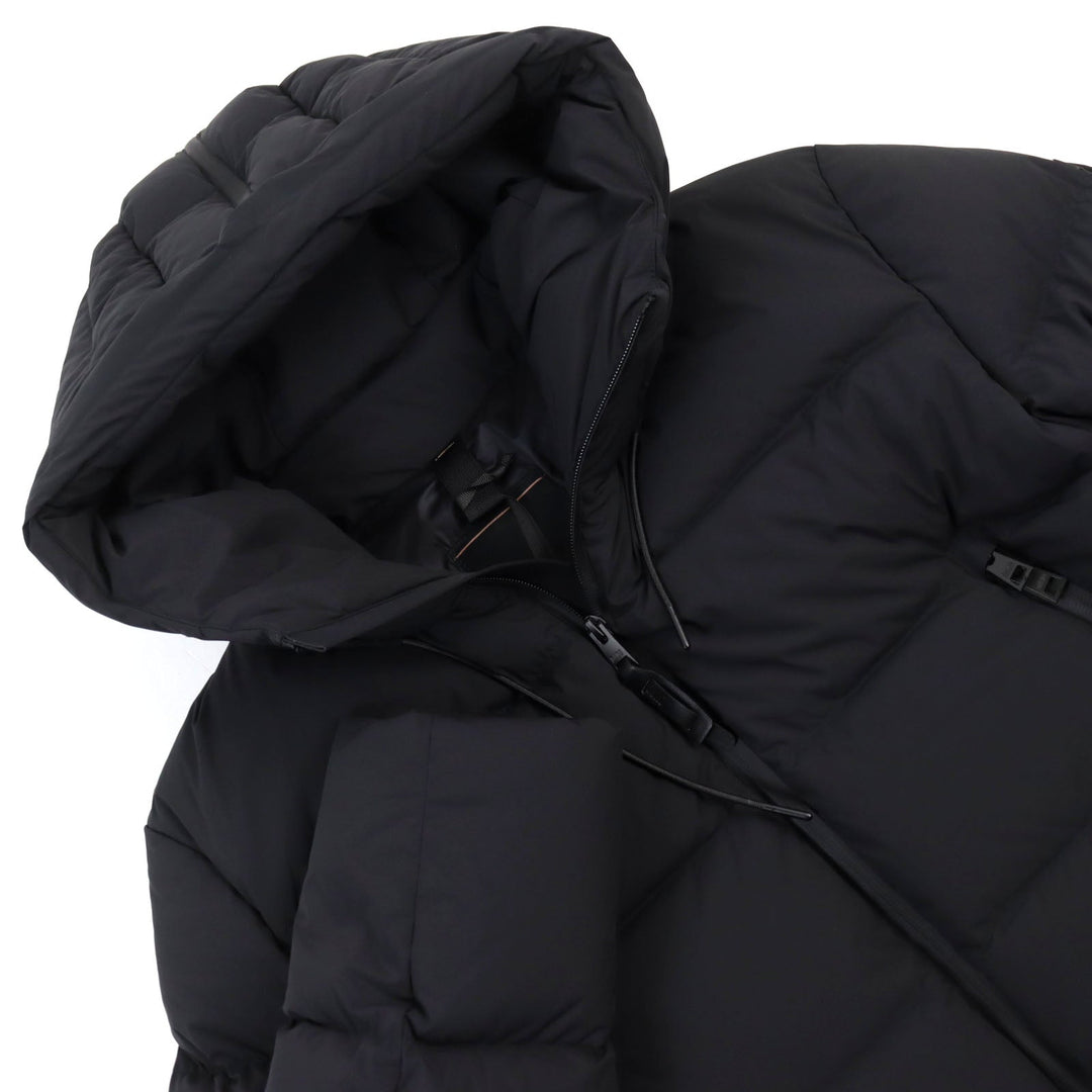 DUNO Down jacket KM630E Outer: 83% polyamide (nylon), Outer: 17% polyurethane, Lining: 100% polyamide (nylon), Filling: 90% down, Filling: 10% feather black LICOSA JUMP mens 50 Used Authentic