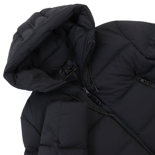 DUNO Down jacket KM630E Outer: 83% polyamide (nylon), Outer: 17% polyurethane, Lining: 100% polyamide (nylon), Filling: 90% down, Filling: 10% feather black LICOSA JUMP mens 50 Used Authentic