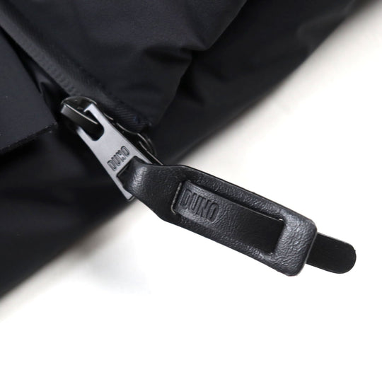 DUNO Down jacket KM630E Outer: 83% polyamide (nylon), Outer: 17% polyurethane, Lining: 100% polyamide (nylon), Filling: 90% down, Filling: 10% feather black LICOSA JUMP mens 50 Used Authentic