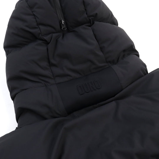 DUNO Down jacket KM630E Outer: 83% polyamide (nylon), Outer: 17% polyurethane, Lining: 100% polyamide (nylon), Filling: 90% down, Filling: 10% feather black LICOSA JUMP mens 50 Used Authentic