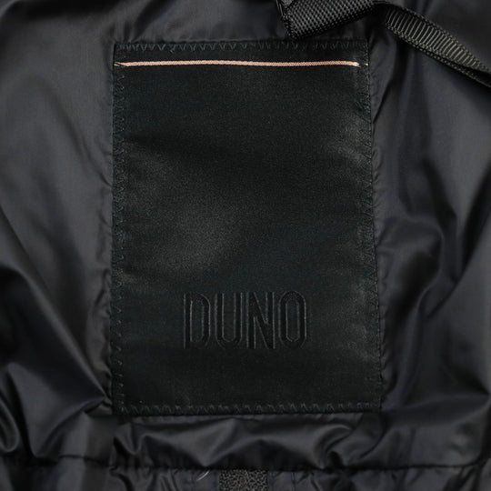 DUNO Down jacket KM630E Outer: 83% polyamide (nylon), Outer: 17% polyurethane, Lining: 100% polyamide (nylon), Filling: 90% down, Filling: 10% feather black LICOSA JUMP mens 50 Used Authentic