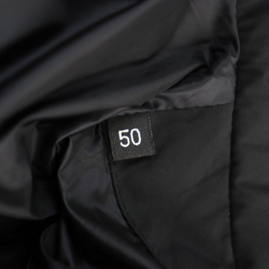 DUNO Down jacket KM630E Outer: 83% polyamide (nylon), Outer: 17% polyurethane, Lining: 100% polyamide (nylon), Filling: 90% down, Filling: 10% feather black LICOSA JUMP mens 50 Used Authentic