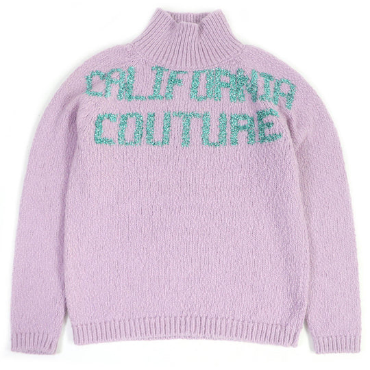 Dior HOMME sweater 313M634AT512 Main: 45% wool, Main: 42% cotton, Main: 13% alpaca, Part: 58% nylon, Part: 42% polyester Light purple mens M Used Authentic