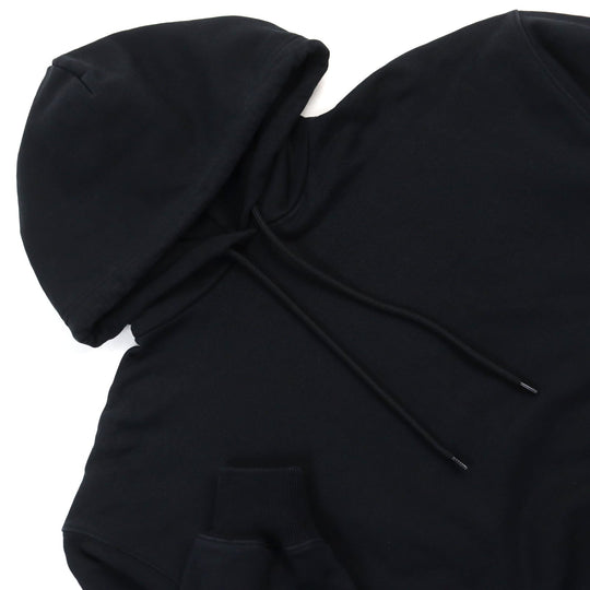 BALENCIAGA Hoodie 556113 Main: 100% cotton black mens XS Used Authentic