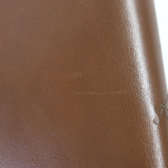 Berluti Long Wallet Purse Main: Leather Brown mens Used Authentic