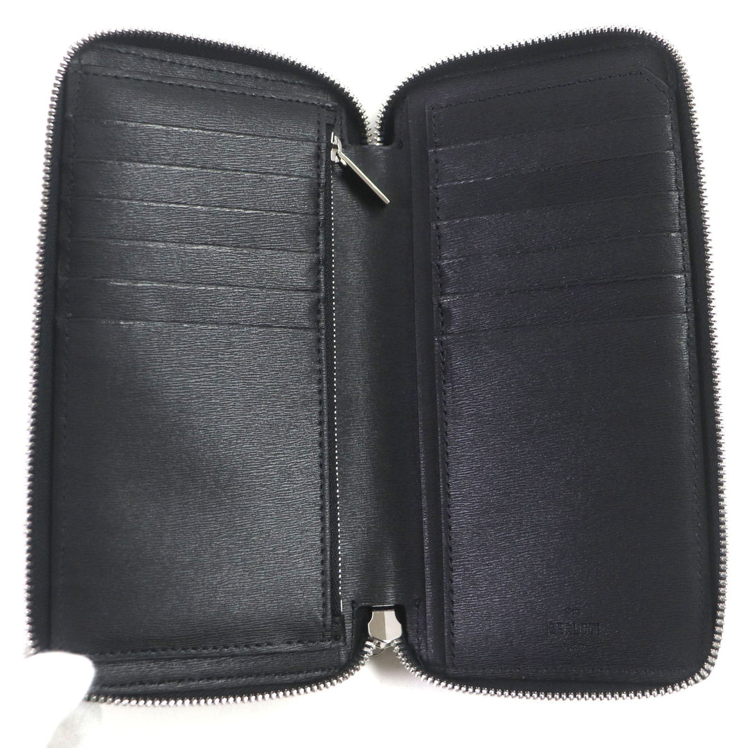 Berluti Long Wallet Purse Main: Leather Brown mens Used Authentic