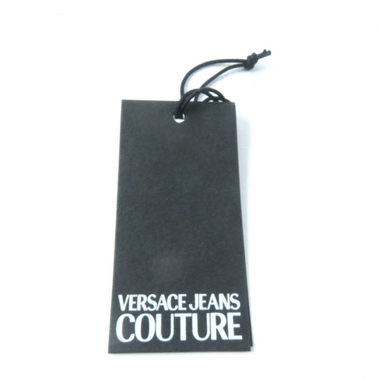 Versace Jeans sneakers 71VA3SF1 Leather, Synthetic, Rubber Black blue Women 35 Used Authentic