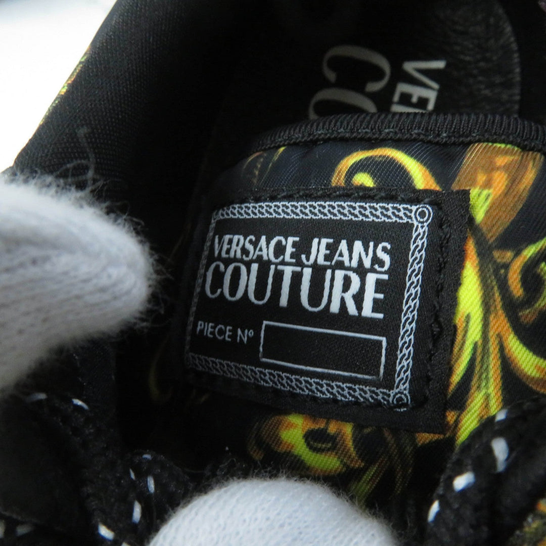 Versace Jeans sneakers 71VA3SF3 Upper, leather etc. Multi Women 38 Used Authentic