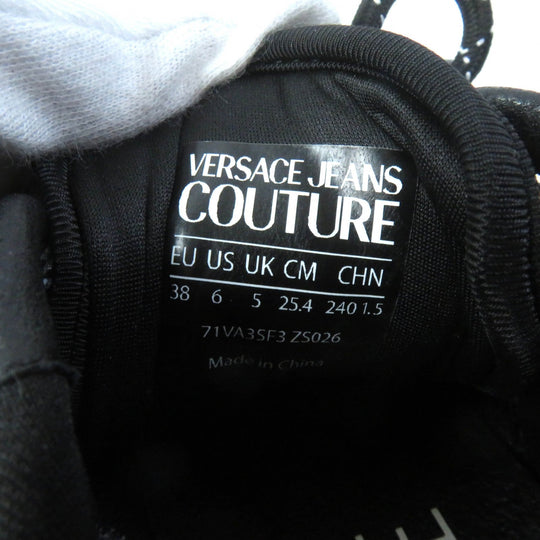 Versace Jeans sneakers 71VA3SF3 Upper, leather etc. Multi Women 38 Used Authentic