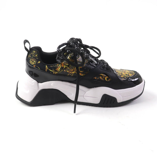 Versace Jeans sneakers 71VA3SF3 Upper, leather etc. Multi Women 38 Used Authentic