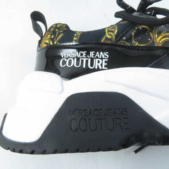 Versace Jeans sneakers 71VA3SF3 Upper, leather etc. Multi Women 38 Used Authentic