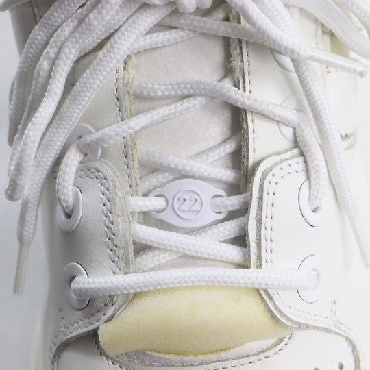 Maison Margiela Low cut sneakers S37WS0465 Part: Leather white Retro Fit mens 44 Used Authentic
