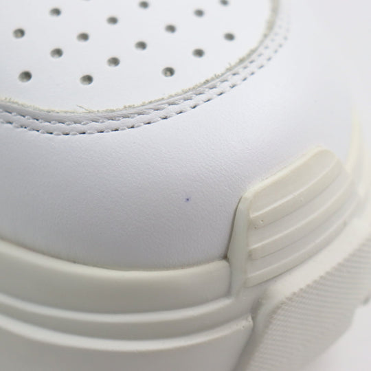 Maison Margiela Low cut sneakers S37WS0465 Part: Leather white Retro Fit mens 44 Used Authentic