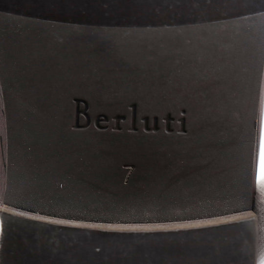 Berluti Sandals Main: Leather Brown Cyrus Oman mens 7 Used Authentic
