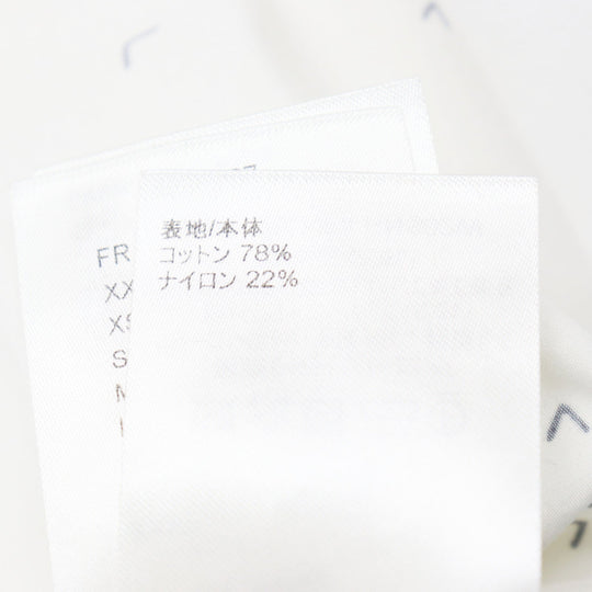 LOUIS VUITTON Long sleeve shirt HNS02W Main: 78% cotton, Main: 22% nylon Off-white type mens S Used Authentic