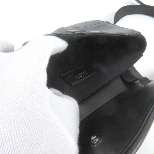 Dior HOMME Sling bag 1ADPO093CDP_H43E Main: Leather black Saddle mini mens Used Authentic