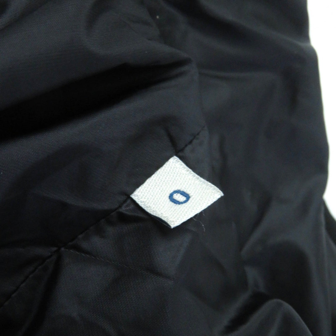MONCLER down coat Outer: 100% nylon, Lining: 100% nylon, Fur: raccoon, Filling: 90% down, Filling: 10% feather black HERMIFUR Women zero size Used Authentic