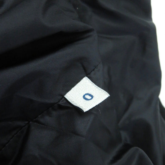 MONCLER down coat Outer: 100% nylon, Lining: 100% nylon, Fur: raccoon, Filling: 90% down, Filling: 10% feather black HERMIFUR Women zero size Used Authentic