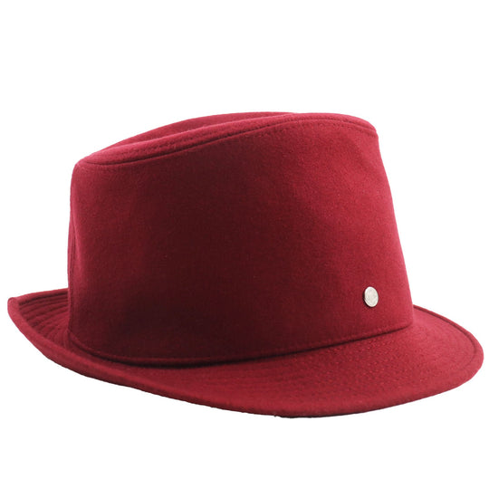 HERMES hat Outer: 100% cashmere, Lining: 35% silk, Lining: 65% viscose (rayon), Part: 60% viscose (rayon), Part: 40% cotton Bordeaux mens 57 Used Authentic