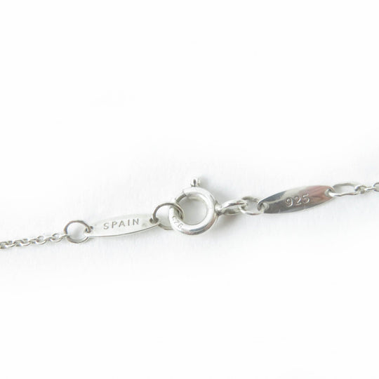 TIFFANY&Co. Necklace Main: AG925, Part: Diamond Silver El Saperetti By the yard Women Used Authentic