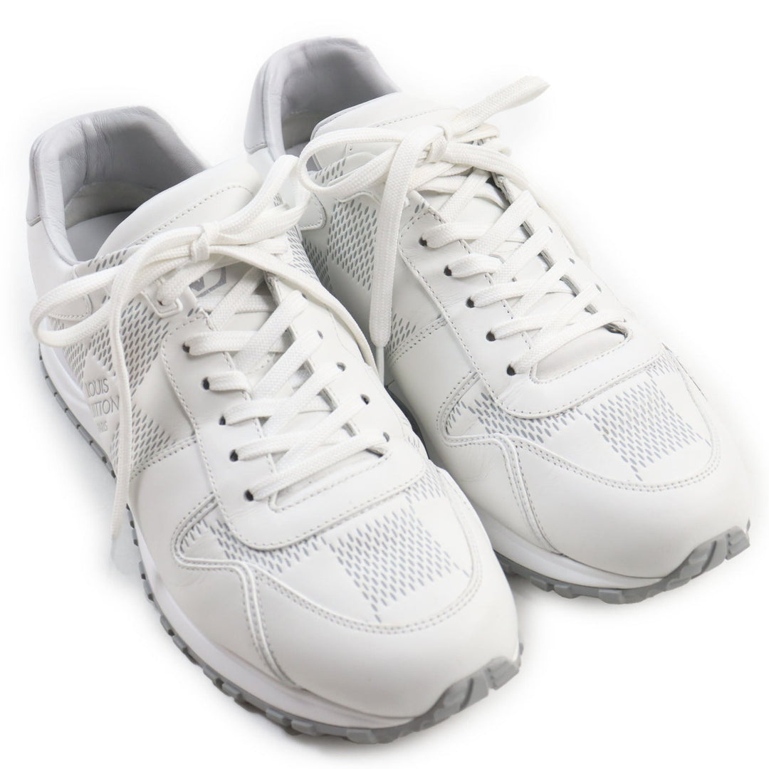 LOUIS VUITTON Low cut sneakers 1ACW23 leather Bron white Runaway line 7
