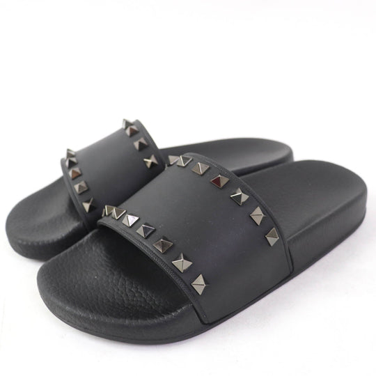 Valentino Garavani Sandals ZW2S0076 rubber black Women 37 Used Authentic
