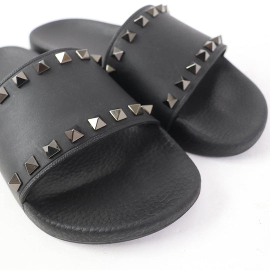Valentino Garavani Sandals ZW2S0076 rubber black Women 37 Used Authentic