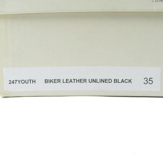 JIMMY CHOO short boots Main: Leather black BIKER Women 35 Used Authentic