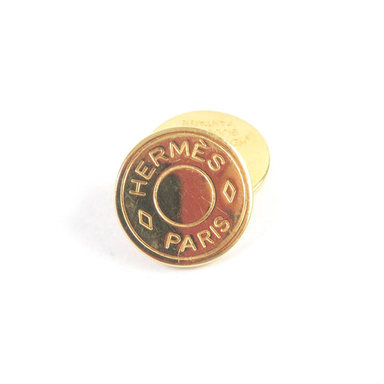 HERMES cuffs brass gold mens Used Authentic