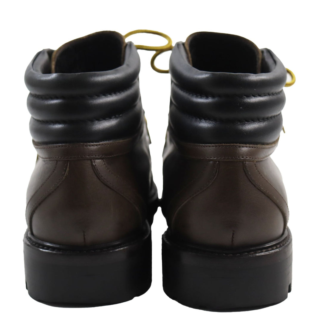 Dunhill boots Main: Leather Brown black mens 41 Used Authentic