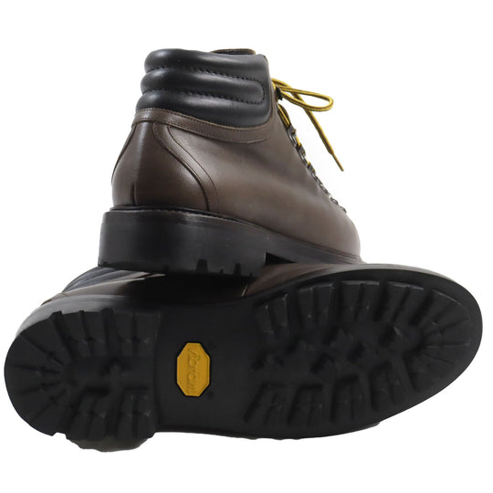 Dunhill boots Main: Leather Brown black mens 41 Used Authentic