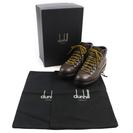 Dunhill boots Main: Leather Brown black mens 41 Used Authentic