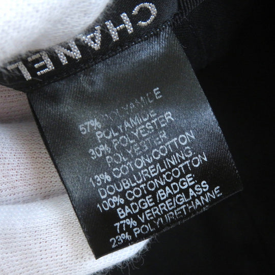 CHANEL cap 16S Outer: 57% polyamide (nylon), Outer: 30% polyester, Outer: 13% cotton, Lining: 100% cotton, Other: 77% VERRE/GLASS, 23% polyurethane multicolor Airline Women Used Authentic