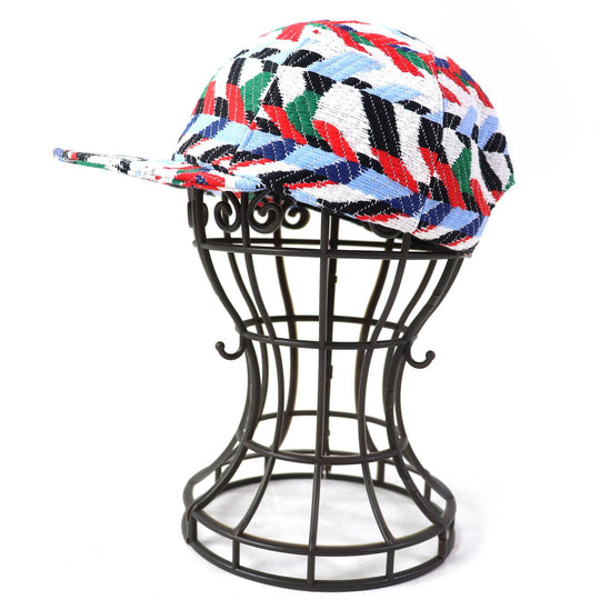 CHANEL cap 16S Outer: 57% polyamide (nylon), Outer: 30% polyester, Outer: 13% cotton, Lining: 100% cotton, Other: 77% VERRE/GLASS, 23% polyurethane multicolor Airline Women Used Authentic