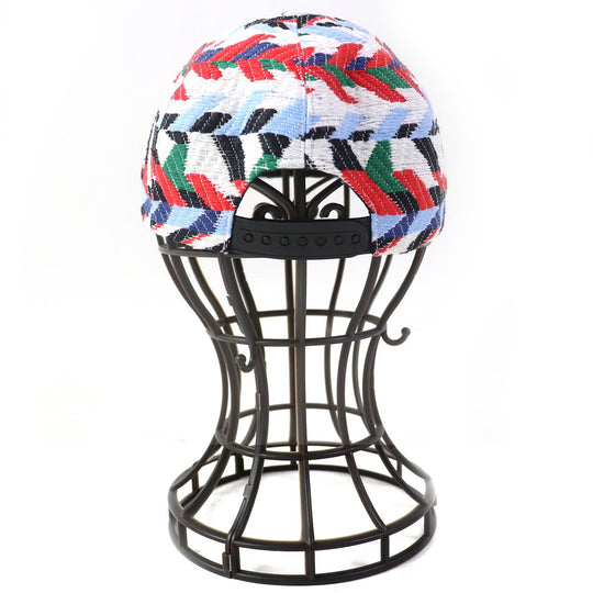 CHANEL cap 16S Outer: 57% polyamide (nylon), Outer: 30% polyester, Outer: 13% cotton, Lining: 100% cotton, Other: 77% VERRE/GLASS, 23% polyurethane multicolor Airline Women Used Authentic